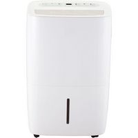 JHS - 50 Pint Dehumidifier with Built-In Pump - White - Large Front