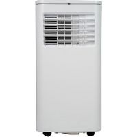 AireMax - 300 Sq. Ft 6,000 BTU Portable Air Conditioner - White - Large Front