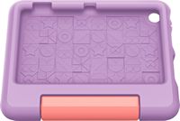 Amazon - Kid-Proof Case for 12th Gen Fire 7 tablet, 2022 release - PURPLE - Large Front