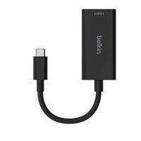 Belkin - USB Type C to HDMI 2.1 Adapter, 8K@60Hz, 4K@144Hz,USB-IF - BLACK - Large Front