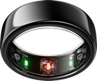 Oura Ring Gen3 - Horizon - Size Before You Buy - Size 12 - Black - Large Front