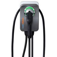 ChargePoint - Home Flex J1772 Level 2 NEMA 6-50 Electric Vehicle (EV) Charger - Gray - Large Front