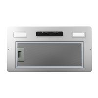 Zephyr - 21 inches - Externally Vented - Range Hood Insert - Stainless Steel - Large Front