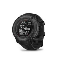 Garmin - Instinct 2X Solar Tactical Edition Smartwatch 50 mm Fiber-reinforced Polymer - Black - Large Front