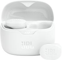 JBL - Tune Buds True Wireless Noise Cancelling Earbuds - White - Large Front