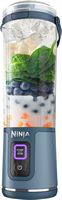 Ninja - Blast 18 oz. Portable Blender - Denim Blue - Large Front