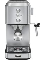 bella PRO - Slim Espresso Machine with 20 Bars of Pressure - Stainless Steel - Large Front