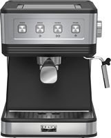 bella PRO - Barista Elite Espresso Station with 20 Bars of High Pressure - Black - Large Front