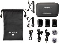 Saramonic - Blink 500 ProX B2 2-Person Wireless 2.4GHz Clip-On Microphone System with Lavaliers - Large Front