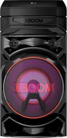 LG - XBOOM Audio System with Bluetooth® and Bass Blast - Black - Large Front