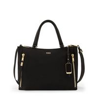 TUMI - Voyageur Valetta Medium Tote - Black/Gold - Large Front