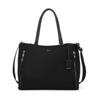 TUMI - Voyageur Valetta Large Tote - Black/Gunmetal - Large Front