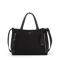 TUMI - Voyageur Valetta Medium Tote - Black/Gunmetal - Large Front