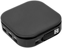 Targus - USB-C Universal Dual HD Docking Station with 80W PD Pass-Thru - Black - Large Front