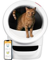 Whisker - Litter-Robot 4 Smart App-Controlled Self-Cleaning Litter Box - White - Large Front