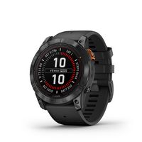 Garmin - fenix 7X Pro Solar GPS Smartwatch 51 mm Fiber-reinforced polymer - Slate Gray - Large Front