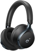 Soundcore - by Anker Space One True Wireless Noise Cancelling Over-the-Ear Headphones - Black - Large Front