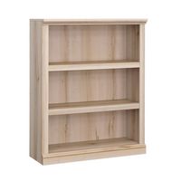 Sauder - 4 Shelf Display Bookcase w/ 2 Adjustable Shelves - Pacific Maple - Large Front