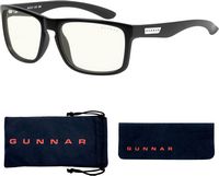 GUNNAR - Blue Light Gaming & Computer Glasses - Intercept - Onyx - Large Front