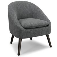 Simpli Home - Redding Accent Chair - Storm Grey - Large Front