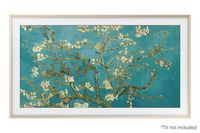 Samsung - 55” The Frame Customizable Bezel - Sand Gold - Large Front