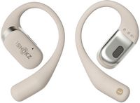 Shokz - OpenFit Open-Ear True Wireless Earbuds - Beige - Large Front