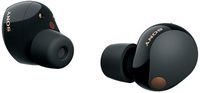 Sony - WF1000XM5 True Wireless Noise Cancelling Earbuds - Black - Large Front