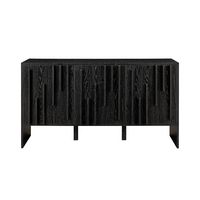 Contemporary Art Deco Vertical Detail Sideboard - Large Front