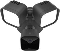 Blink - Outdoor Wired 1080p Security Camera with Floodlight - Black - Large Front