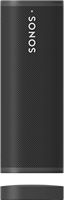 Sonos - Roam + Wireless Charger Bundle (Each) - Black - Large Front