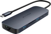 Hyper - HyperDrive Next​ 10 Port USB-C Hub, 4K HDMI, Ethernet, 2 USB-C, 2 USB-A, microSD/SD, trav... - Large Front