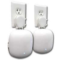Mount Genie - The Easy Outlet Holder for Nest WiFi Pro (2-pack) - White - Large Front