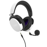 NZXT - Relay Wired Gaming Headset for PC - White - Large Front