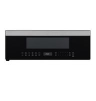 GE - 1.2 Cu. Ft. Over-The-Range Microwave with Sensor Cooking and Low Profile Design - Stainless ... - Large Front