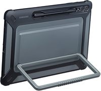 Samsung - Galaxy Tab S10+/S9+/S9 FE+ Outdoor Cover - Black - Large Front