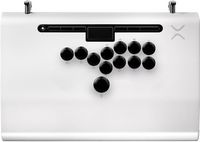 PDP - Victrix Pro FS-12 Arcade Fight Stick: PlayStation 5, PlayStation 4, & PC - White - Large Front