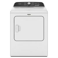 Whirlpool - 7.0 Cu. Ft. Gas Dryer with Moisture Sensor - White - Large Front