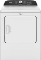 Whirlpool - 7.0 Cu. Ft. Electric Dryer with Moisture Sensor - White - Large Front