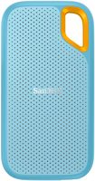 SanDisk - Extreme Portable 4TB External USB-C NVMe SSD - Sky Blue - Large Front