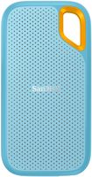 SanDisk - Extreme Portable 2TB External USB-C NVMe SSD - Sky Blue - Large Front