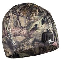 Panther Vision - POWERCAP 3.0 70 Lumen Rechargeable LED Beanie Headlamp - Mossy Oak - Large Front