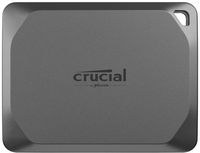 Crucial - X9 Pro 4TB External USB-C SSD - Space Gray - Large Front