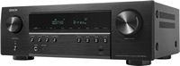 Denon - AVR-S670H (75W X 5) 5.2-Ch. with HEOS 8K Ultra HD and HDR Compatible AV Home Theater Rece... - Large Front