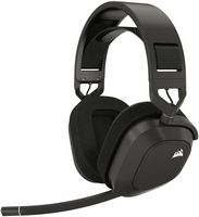 CORSAIR - HS80 MAX Wireless Gaming Headset for PC, PS5, PS4 - Steel Gray - Large Front