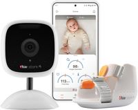 Masimo - Stork Vitals Plus Baby Monitor (FDA-Approved) with 2-Way Audio Camera and Baby Boot with... - Large Front