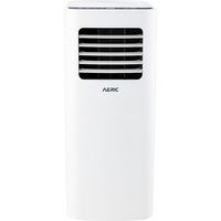 Aeric - 400 Sq. Ft Portable Air Conditioner - White - Large Front