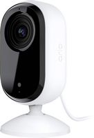 Arlo - Essential 1-Camera Indoor Wired 2K Security Camera (2nd Generation) with Automated Privacy... - Large Front