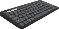 Logitech - Pebble Keys 2 Slim TKL Wireless Scissor Keyboard for Windows, macOS, iPadOS, Chrome - ... - Large Front