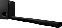 Yamaha - TRUE X BAR 50A Soundbar with Dolby Atmos, Wireless Subwoofer and Alexa Built-in - Black - Large Front
