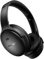 Bose - QuietComfort Wireless Noise Cancelling Over-the-Ear Headphones - Black - Large Front